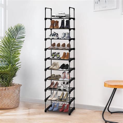 metal shoe boxes|wayfair metal shoe rack.